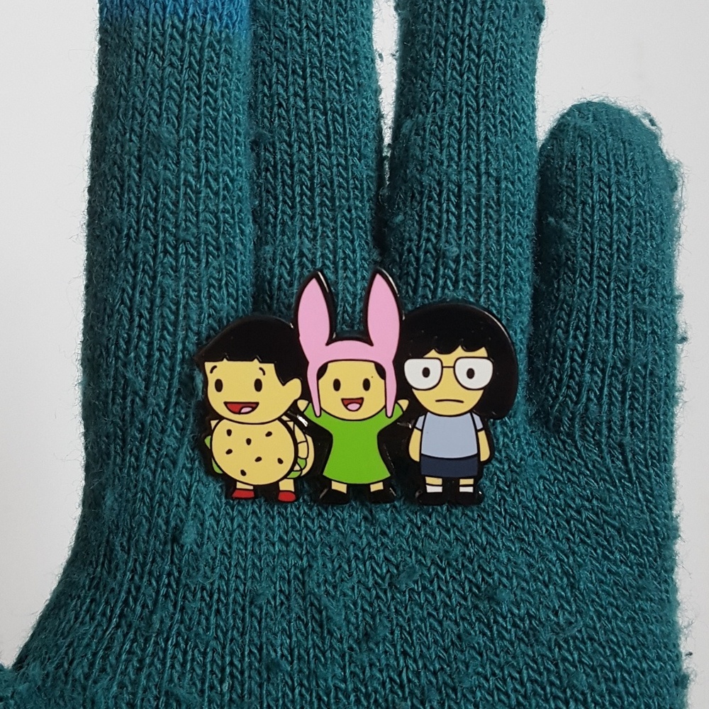 π’2/$15 Bob's Burgers Belcher Siblings Enamel Pin - Picture 4 of 4